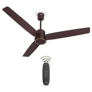 Havells 1200mm FAB BLDC Ceiling Fan | Remote Controlled, High Air Delivery Fan, 5 Star Rated | Upto 60% Energy Saving, 2 Year Warranty