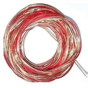 Steko (15 Meter) 14/76 PVC Transparent Speaker Wire Multi-strand Flexible Copper Wire For Multipurpose Use, DIY, Electronics Works, Science Projects