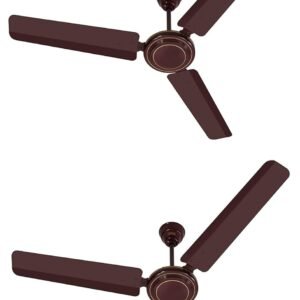 Usha Swift 1200 mm Ceiling Fan (Rich Brown) Pack of 2